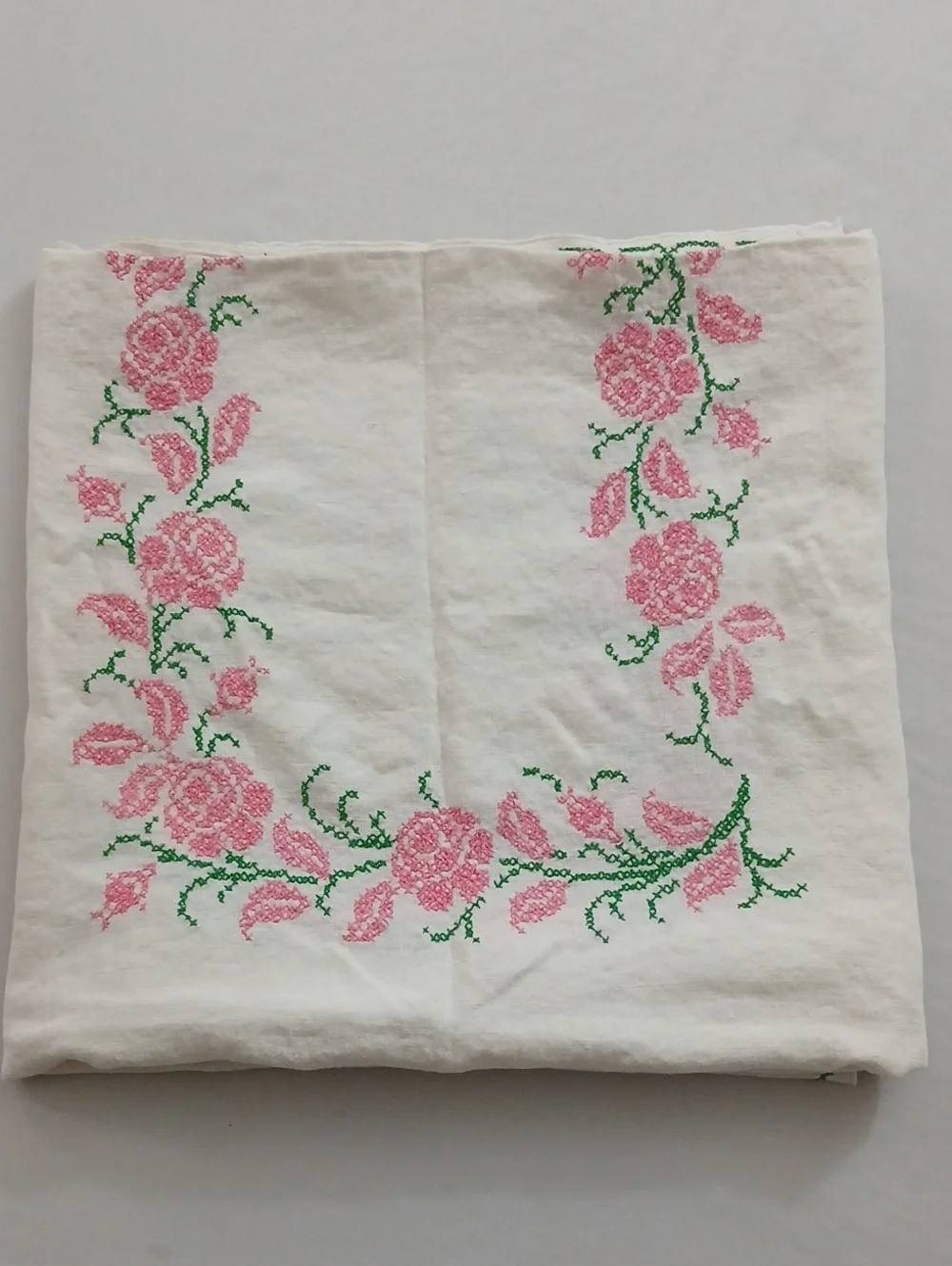 Antique Handmade Tablecloth